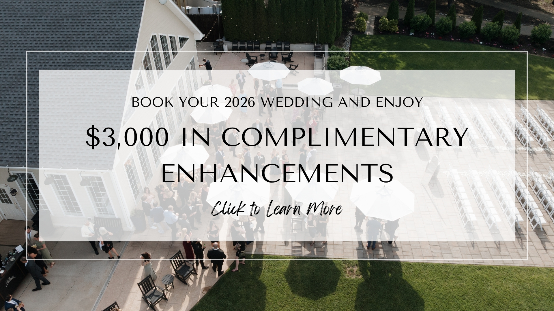 2026 Wedding Promotion at Running Deer Golf Club