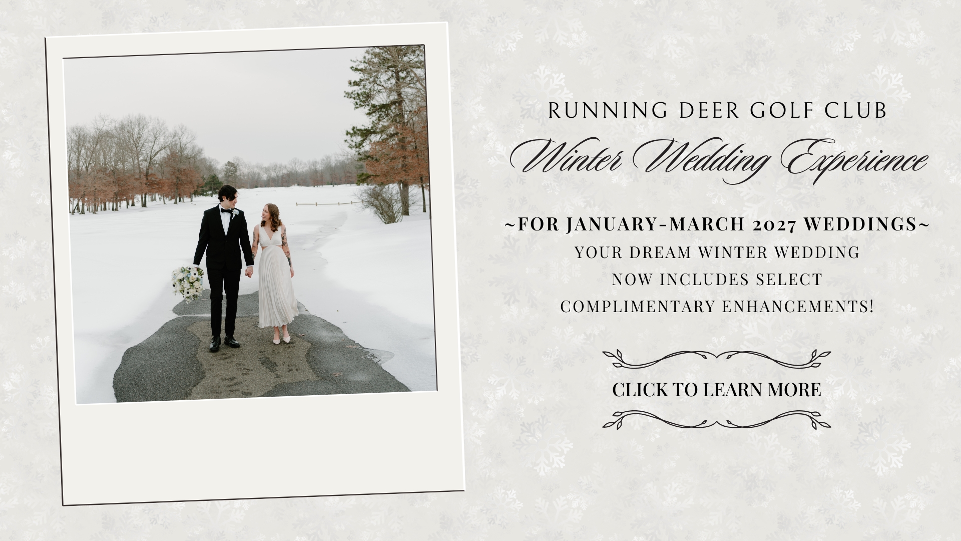 Winter Wedding Promo