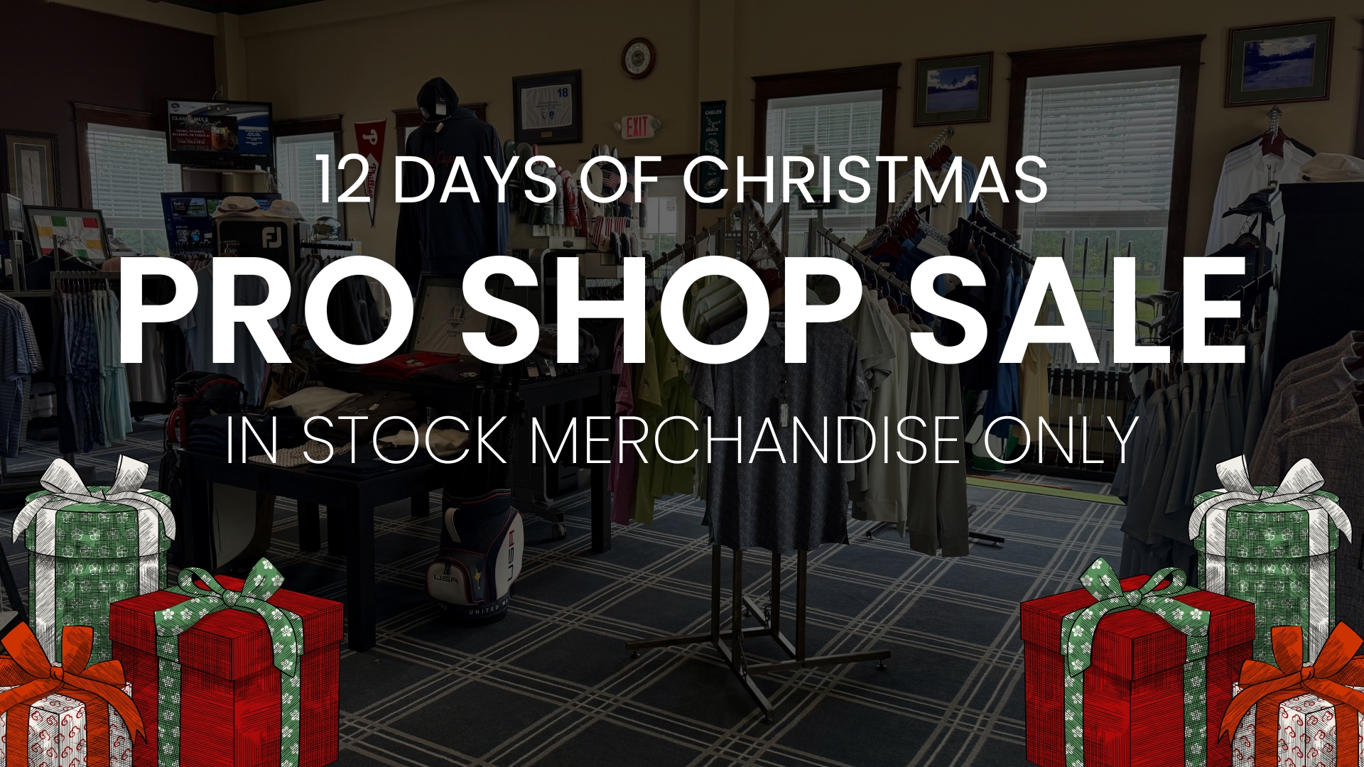 12 Days of Christmas Pro Shop Sale - Shop Holiday Deals at Running Deer Golf Club