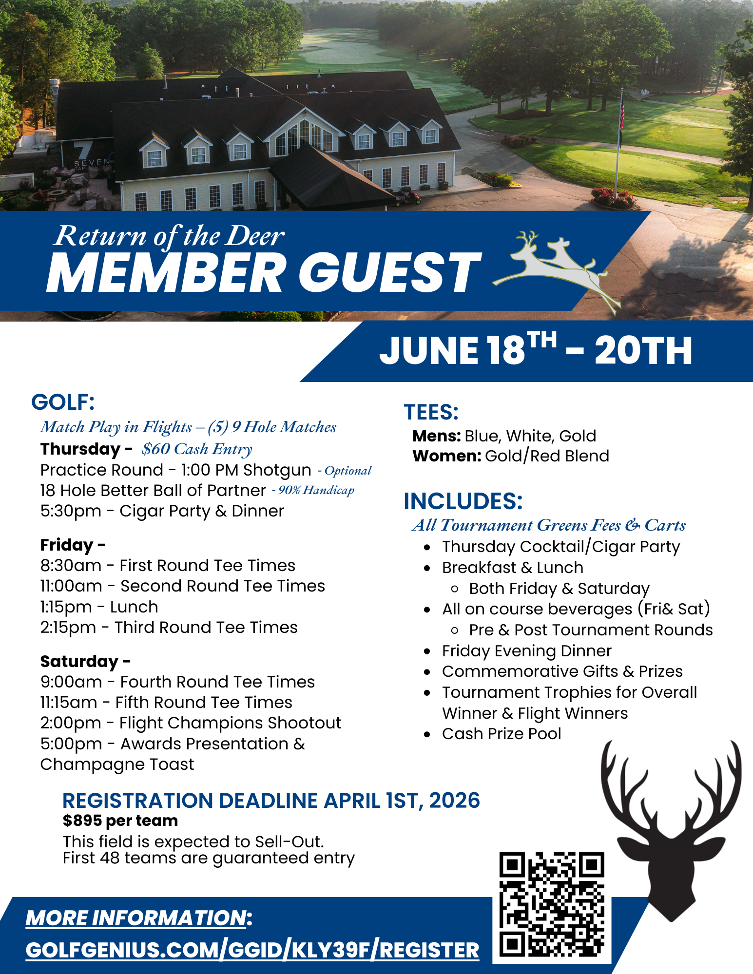Running Deer Member-Guest Tournament