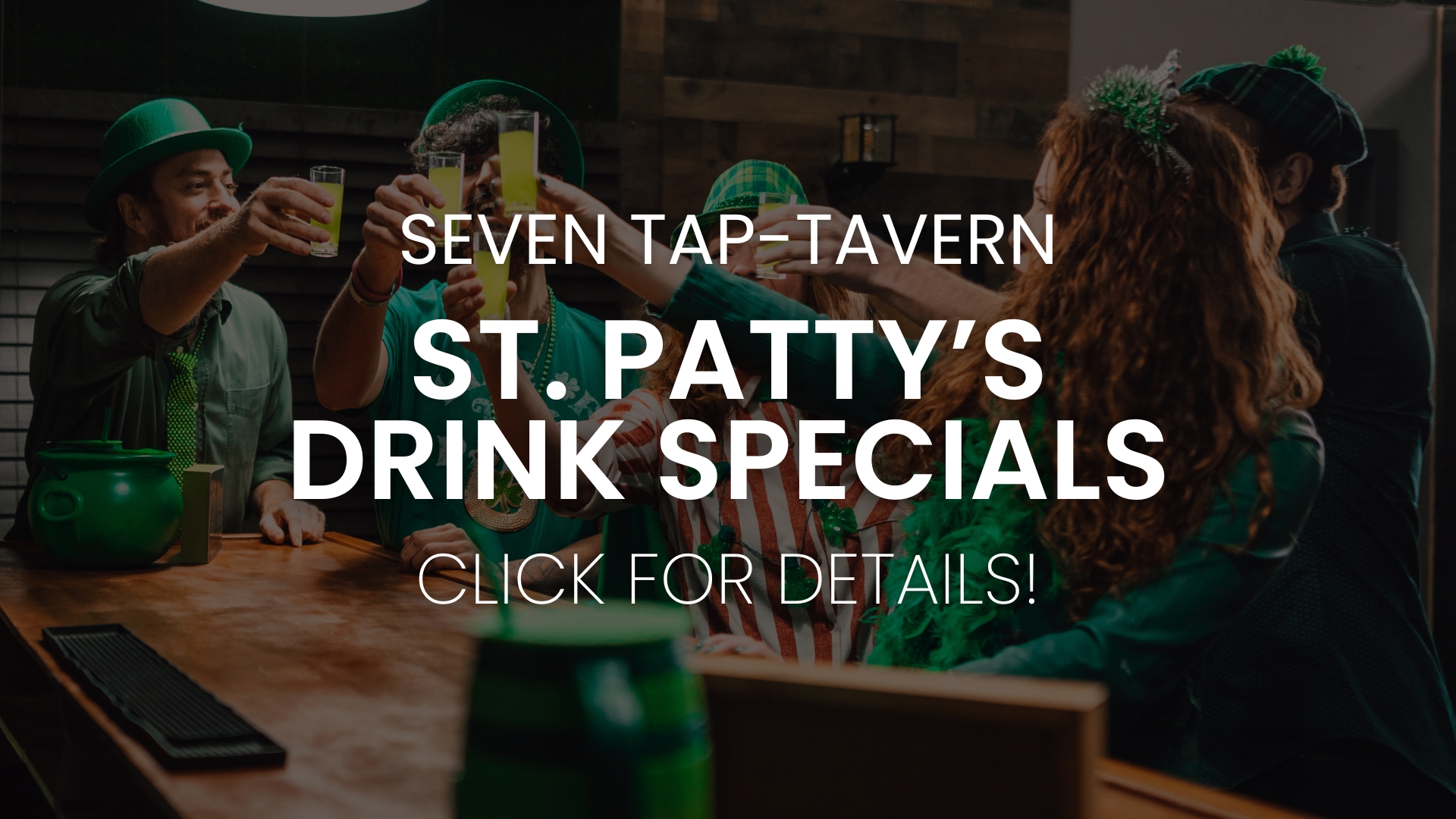 St Patty's Drink Specials
