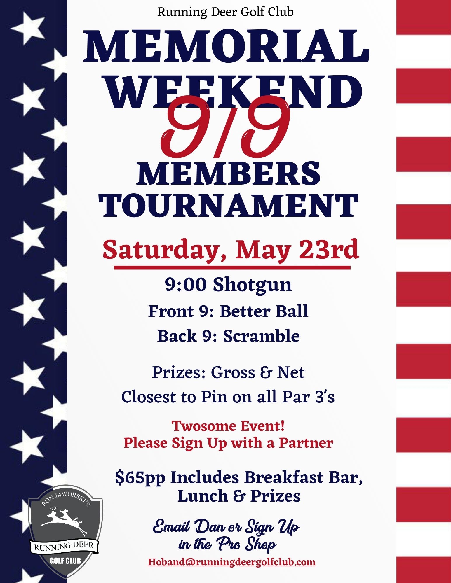 Memorial Weekend tournament