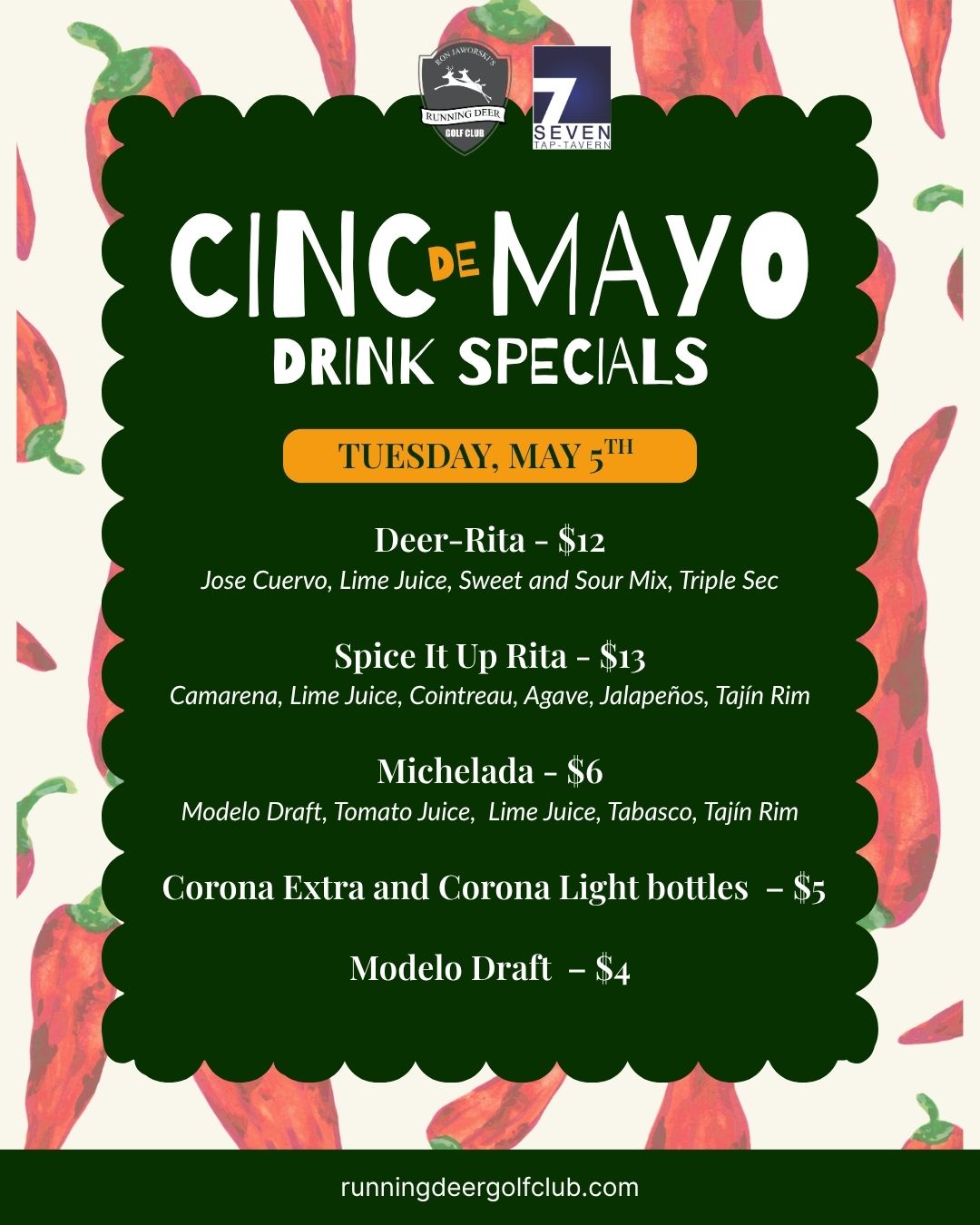 Cinco de Mayo Specials